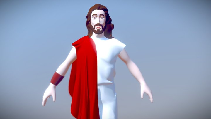 Jesus 3D 3D Model