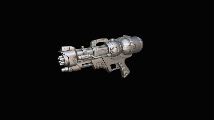 WATER GUN – Modello 3D gratuito STL