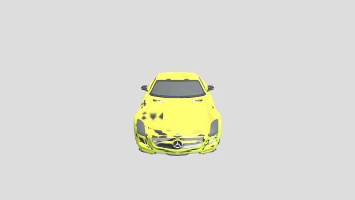 Mercedes- Benz SLS AMG Electric Drive 3D Model