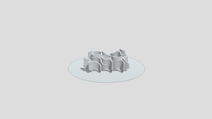 Truchet Gallery 3D Model