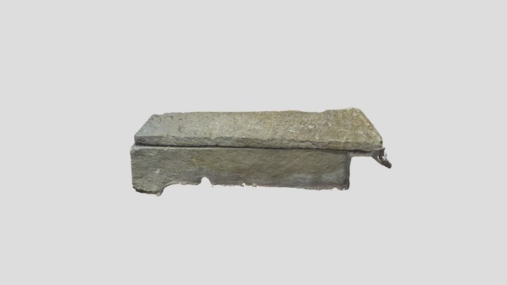 Gennes / Saint-Vétérin - sarco 13 (couvercle) 3D Model