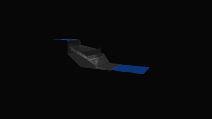 Водобойный колодец 3D Model