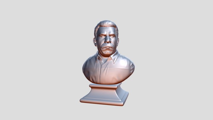 Bust-of-Abdullah-Öcalan 3D Model
