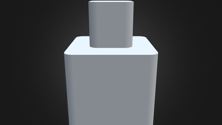 Cube Obj 3D Model