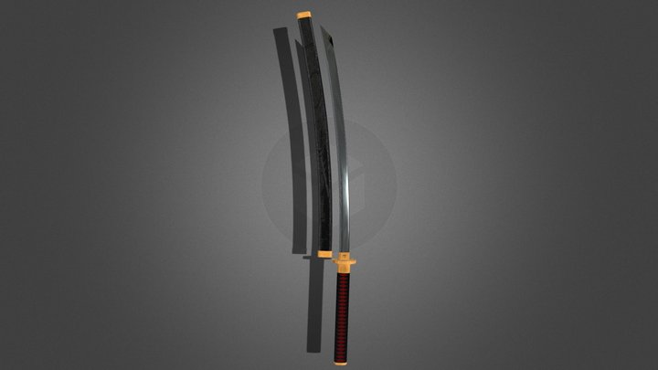 Katana 3D Model