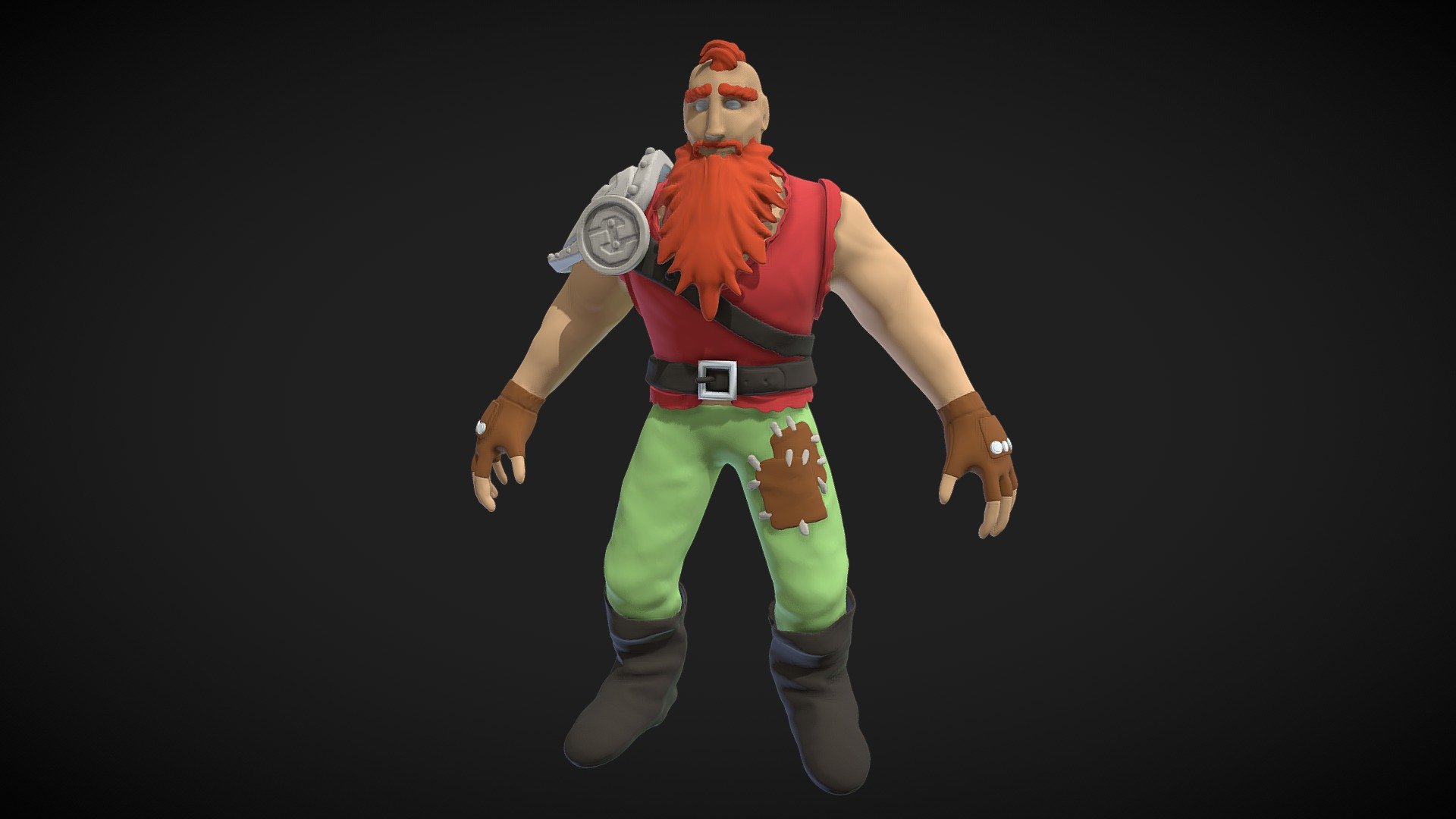 Warrior HighPoly Sculpt