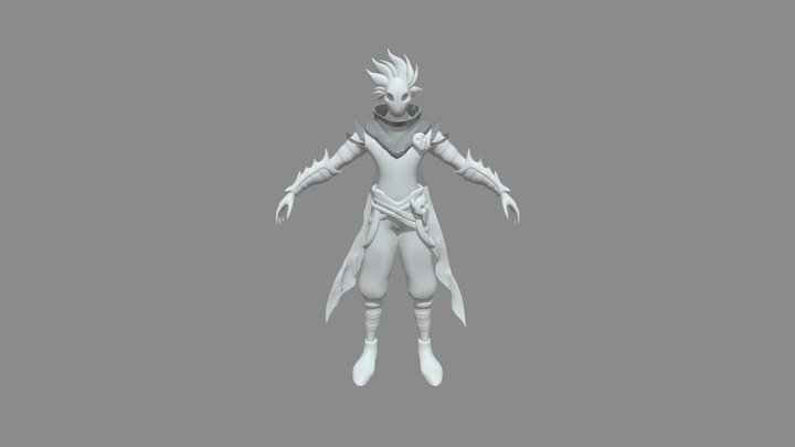 DarkSinger_GameRes 3D Model