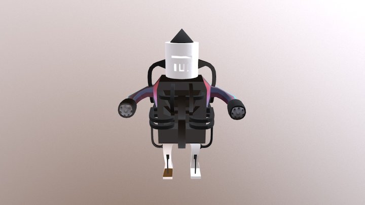 Robot Character Model 3D 3D Model