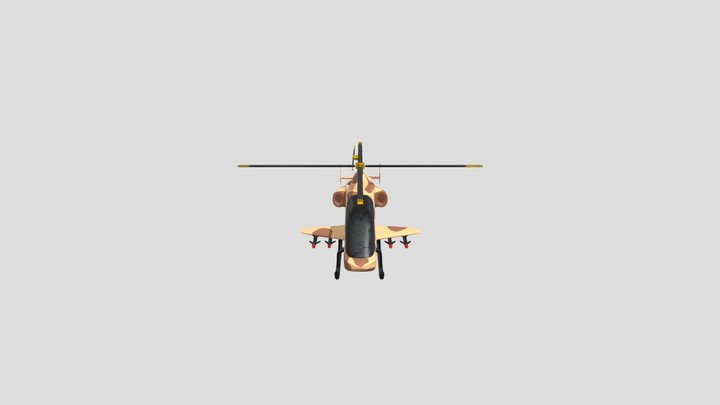 Helicópter 3D Model