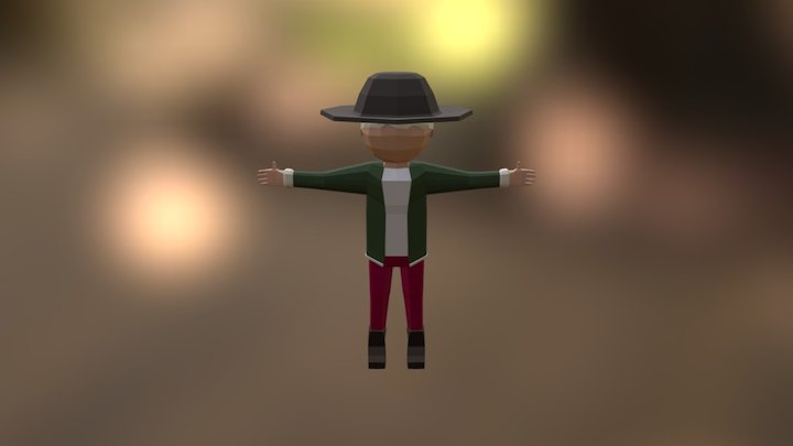 [LOWPOLY]Character 3D Model
