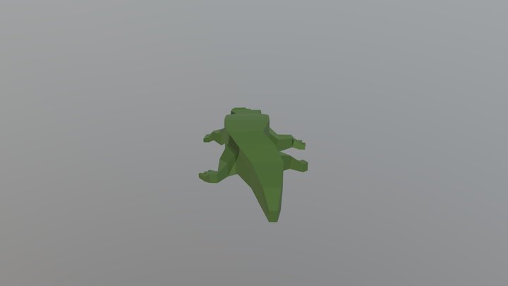 Daytask 01 Alligator 3D Model