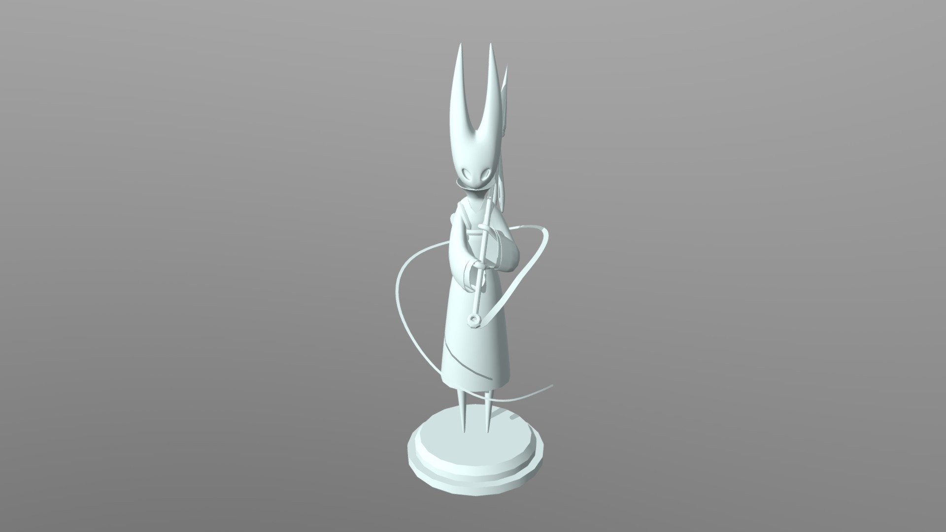 Hornet Hollow Knight - 3D Printing - Download Free 3D Model By ...