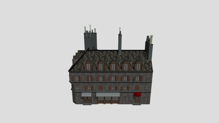 victorian house2 3D Model