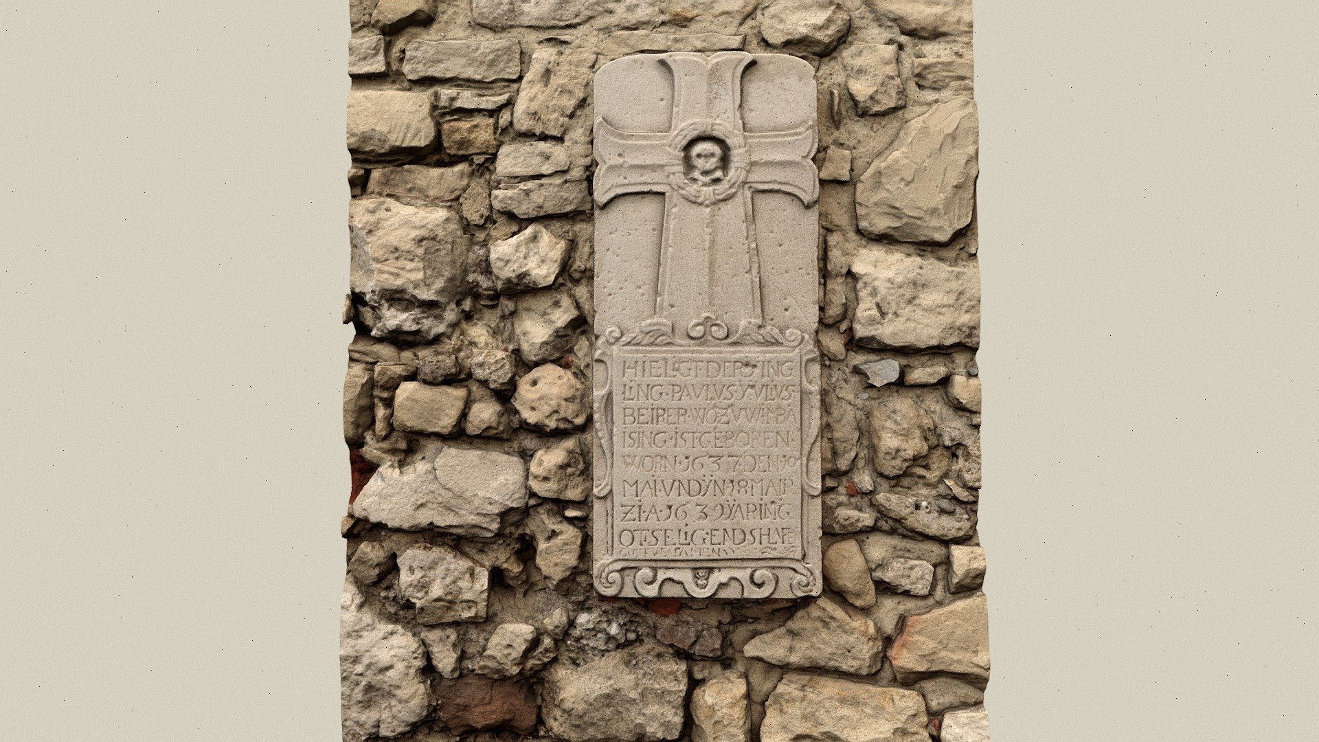 Epitaph — Sketchfab embed 3D viewer