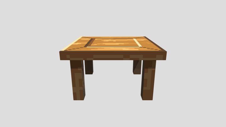 Basic Table 3D Model
