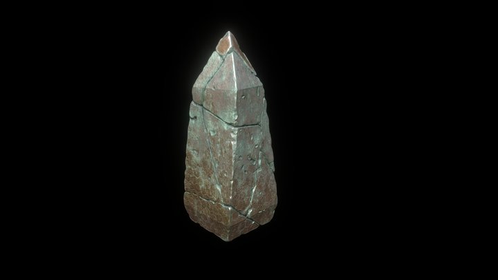 Magitek Material Study - Column 3D Model