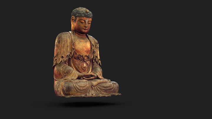 Buddha Pigorini - Multiband Imaging 3D Model