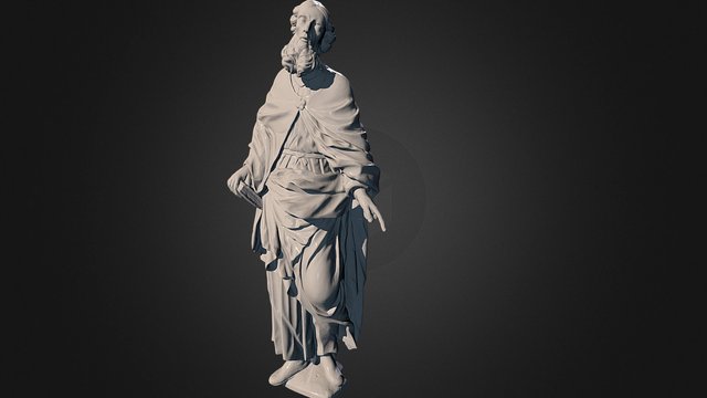 Sculpture of St. Joachim 3D Model