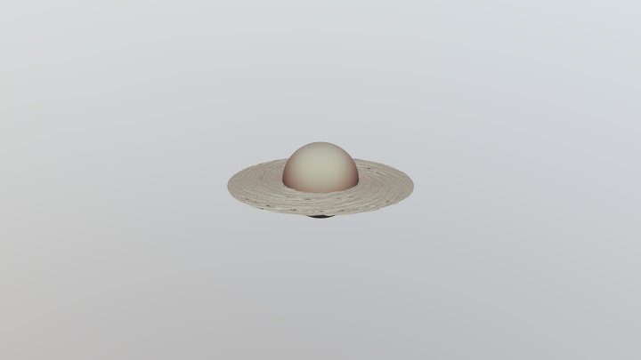 Black hole 3D Model