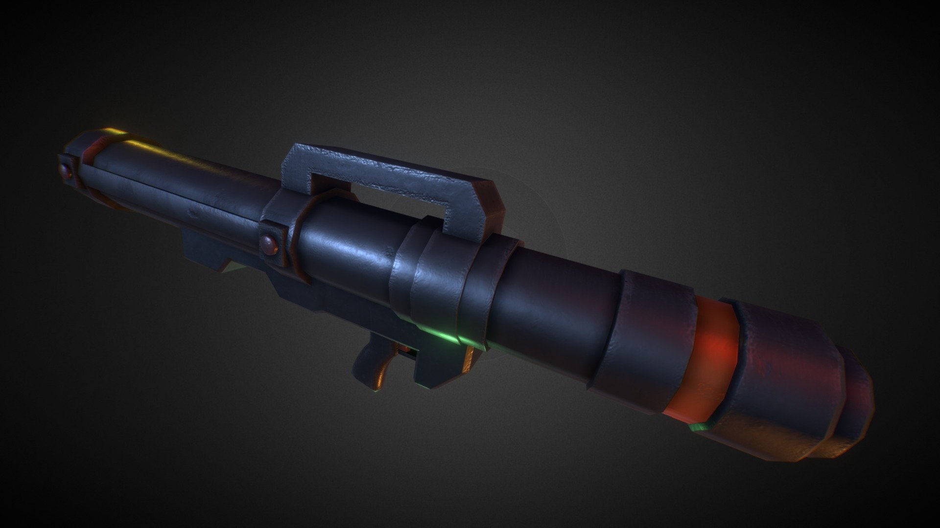 Faust Rocket Launcher - 3D model by Schizoideh [54634a8] - Sketchfab