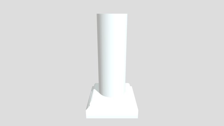 coluna e uva 02 VITÓRIA 3D Model