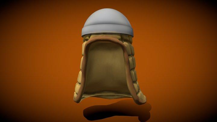 Dark Ages, Mzuange culture helmet1 3D Model