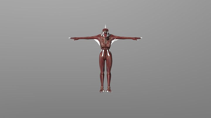 SCP-939 3D Model