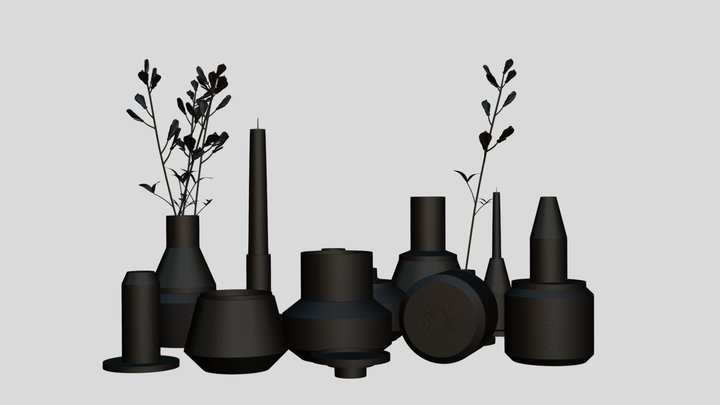 støbejern 3D Model