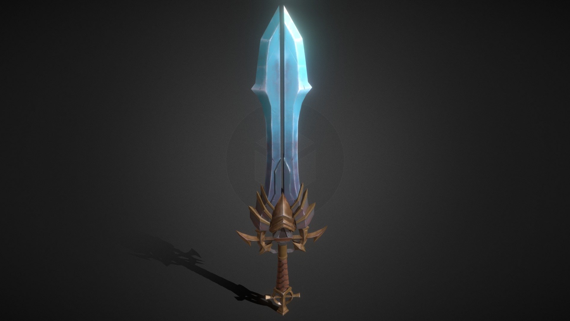 Greatsword - 3D model by yam (@mm_yam_yam) [5466935] - Sketchfab