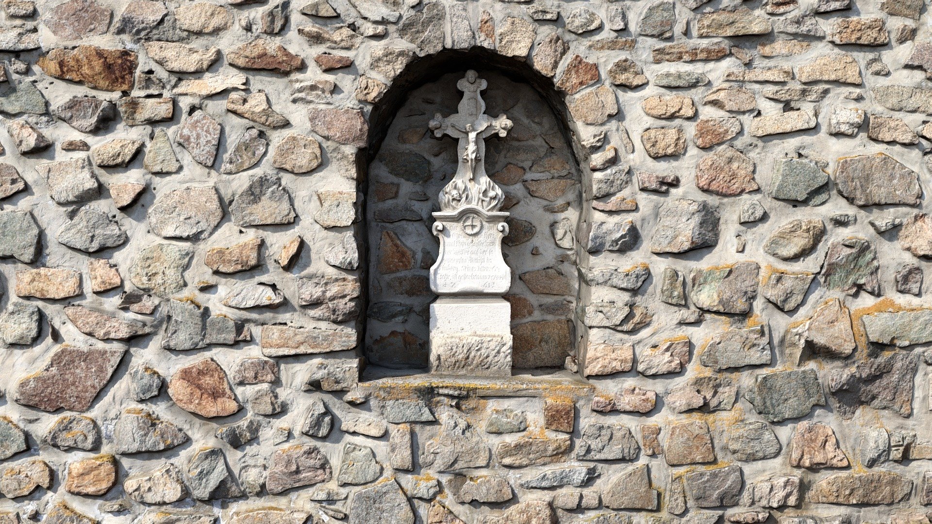 Friedhofsmauer — Sketchfab embed 3D viewer