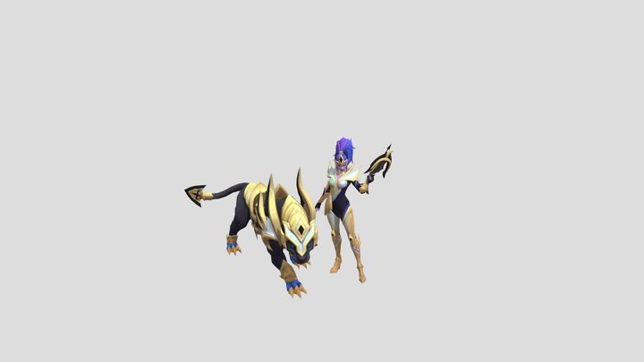 Hero_rider_skin04_high_add (merge) 3D Model