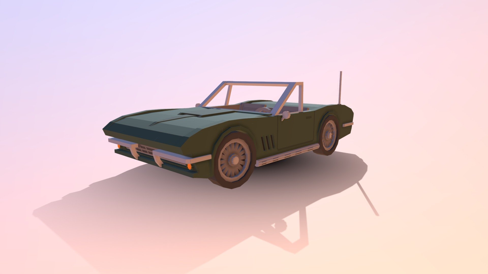 67 Corvette C2 (Dark Green)