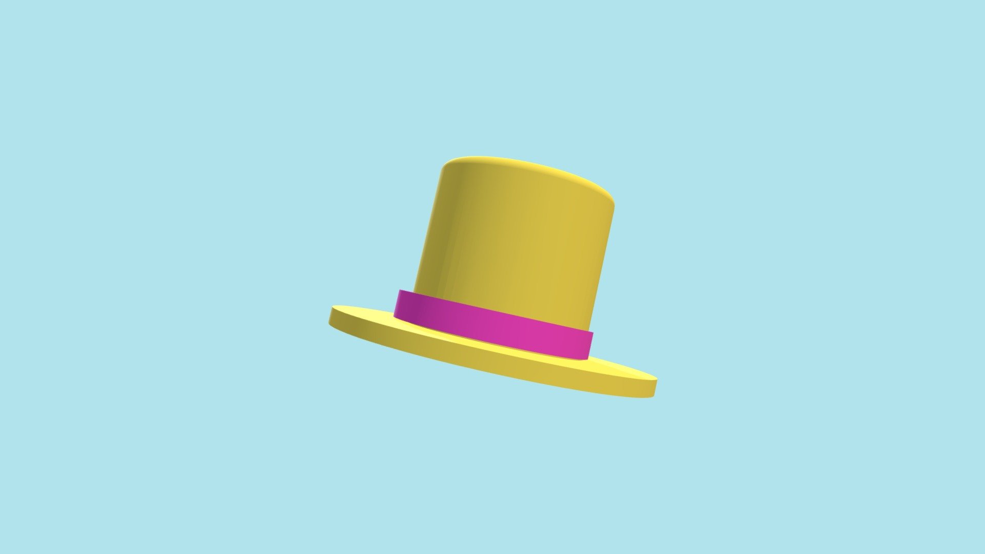 Fancy hat - 3D model by Paper8 (@paperotto8) [5469438] - Sketchfab