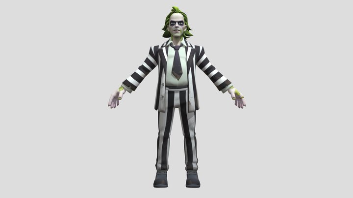 Multiversus - Beetlejuice 3D Model