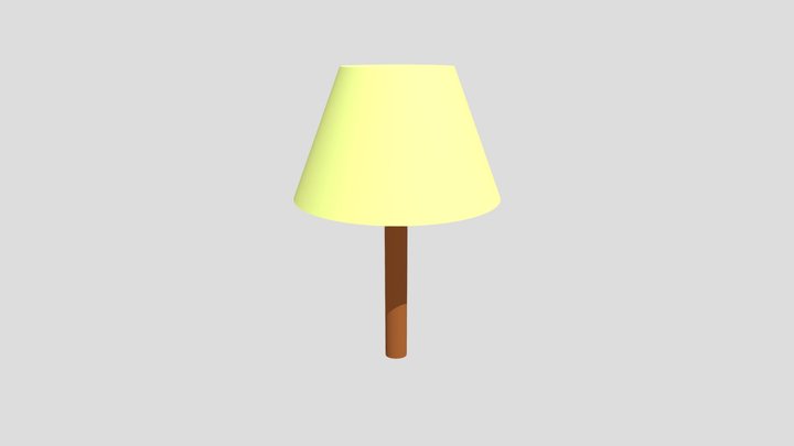 Night study Lamp 3D Model