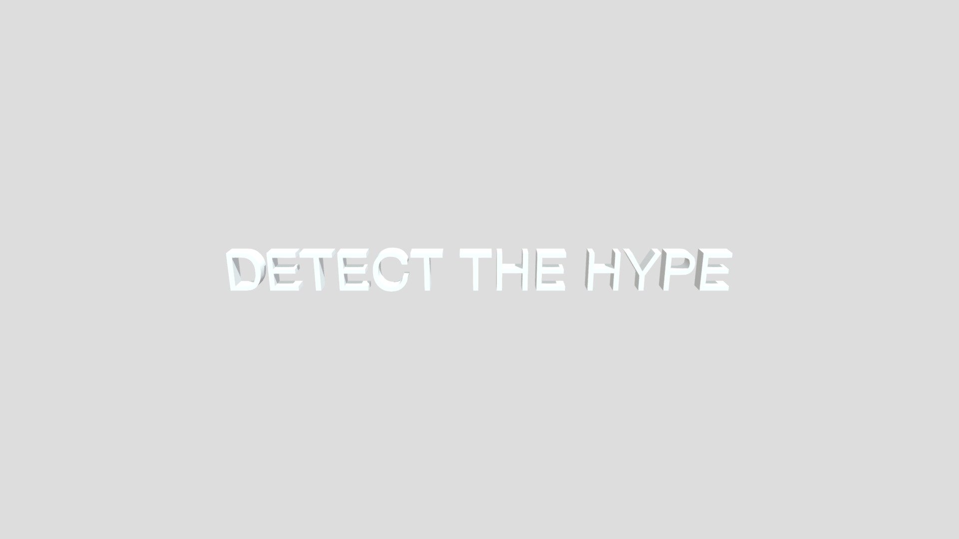 DETECTTHEHYPE
