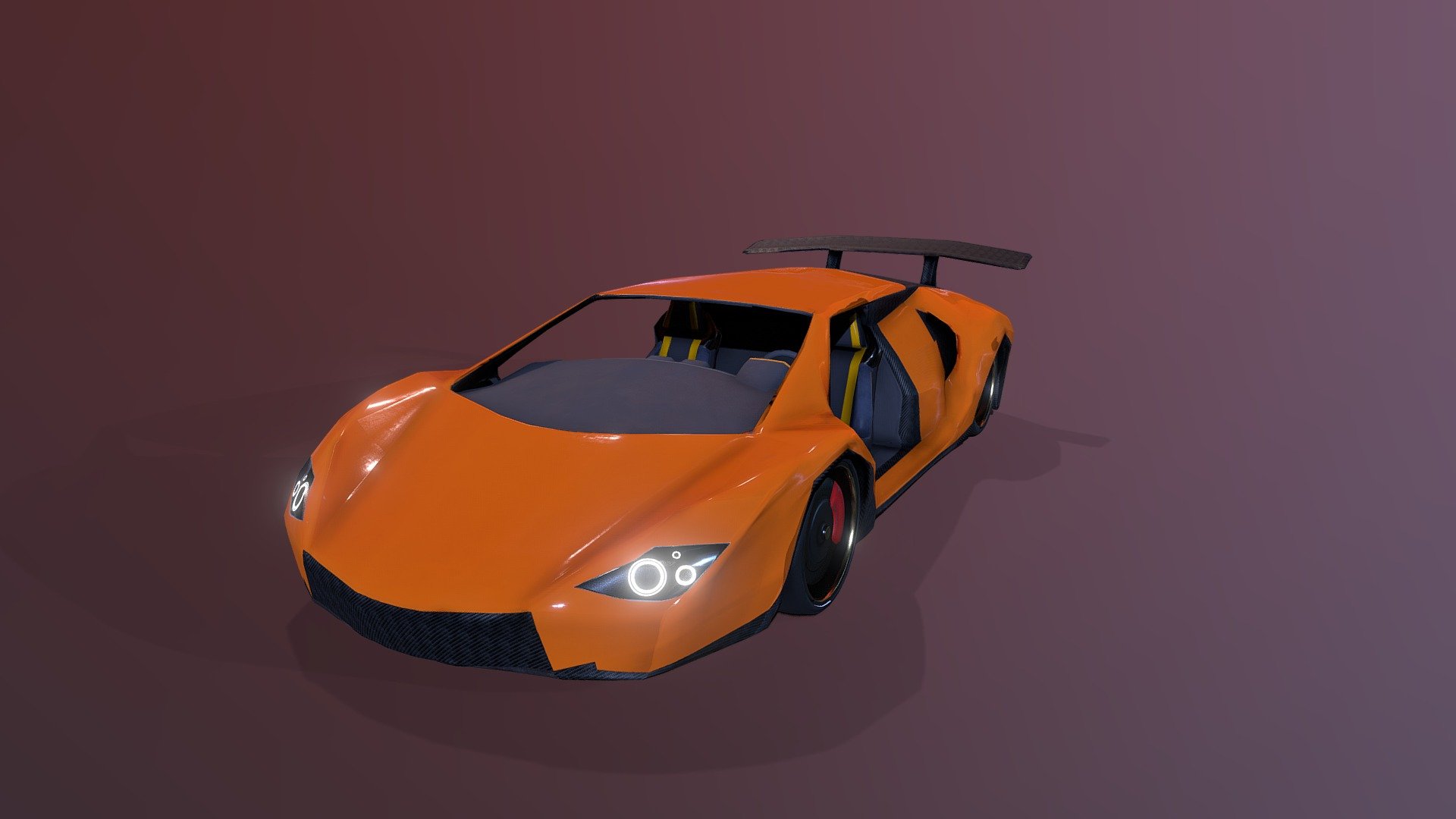 Lamborghini - 3D model by Max Christiansen (@Max_Christiansen) [546b4ea ...