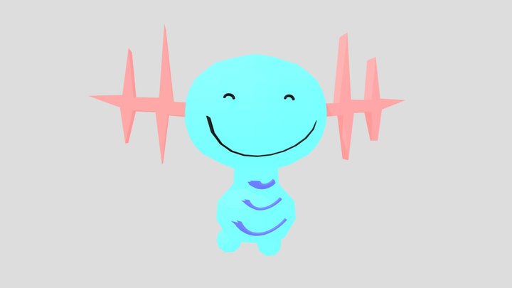 wooper 3D Model