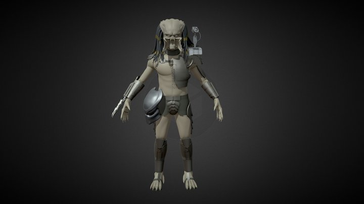 predator jungle hunter 3D Model