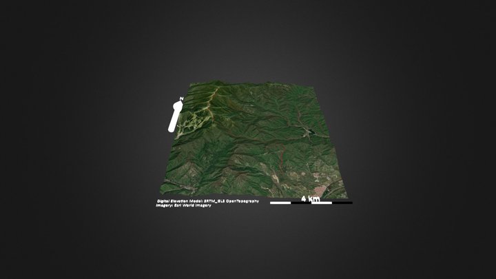 海坨山 – Modelo 3D gratuito STL