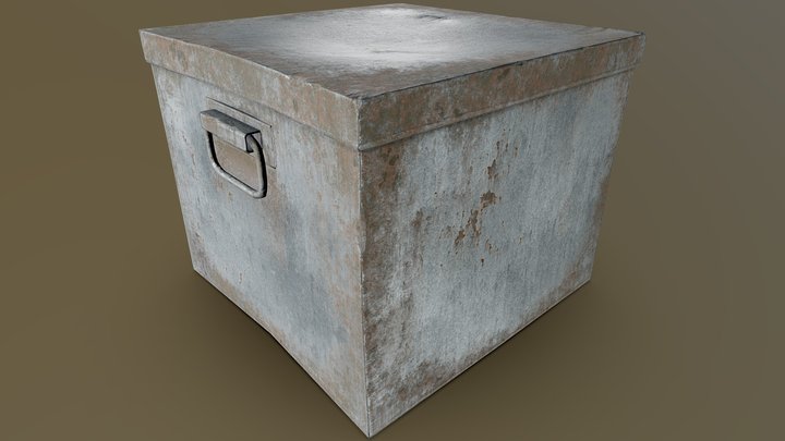 Fallout 3 - Metal Box - Mod Remake 3D Model