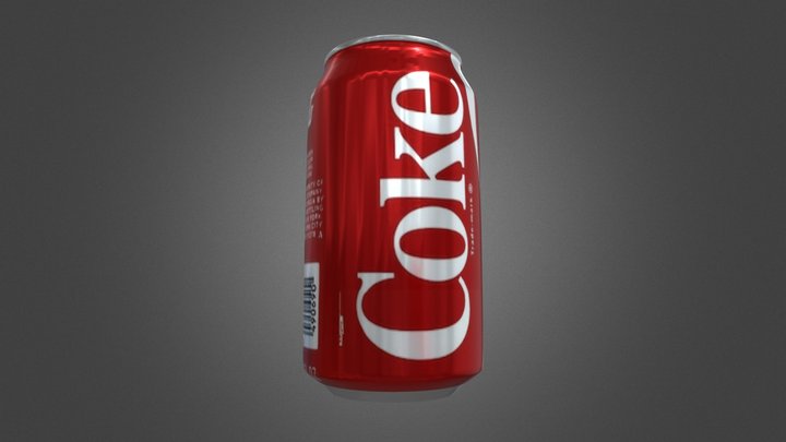 Coke/Soda 3D Model