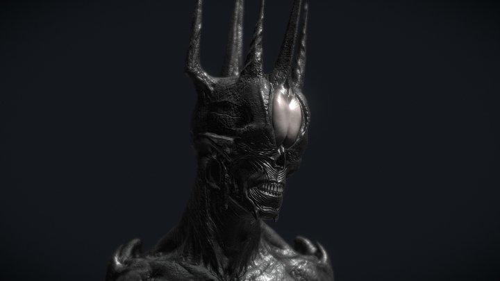 Sauron Sculpt 3D Model