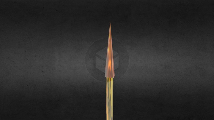 Warrior Spear 3D Model