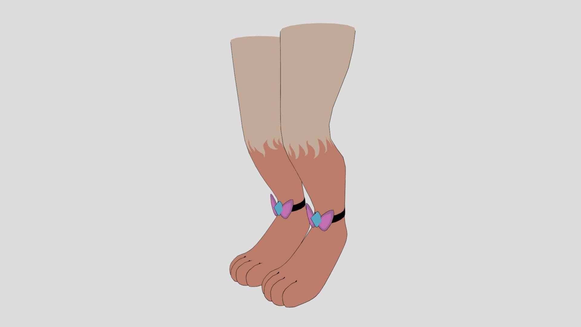 Anthro Rabbit/Cat Feet - Download Free 3D model by Sour_Cream ...