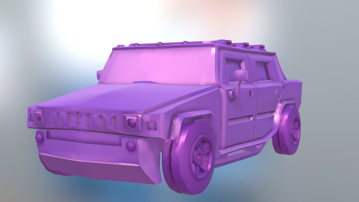 Hummer h2 3D Model