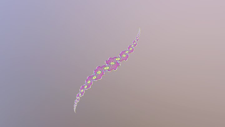 Serpent Fractal 3D Model