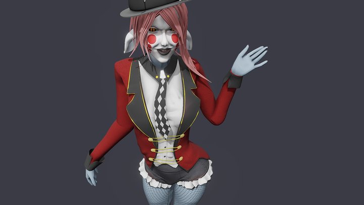 Cera, The Ringmaster 3D Model