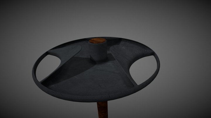 Tri-lobed Disk of Sabu 3D 3D Model