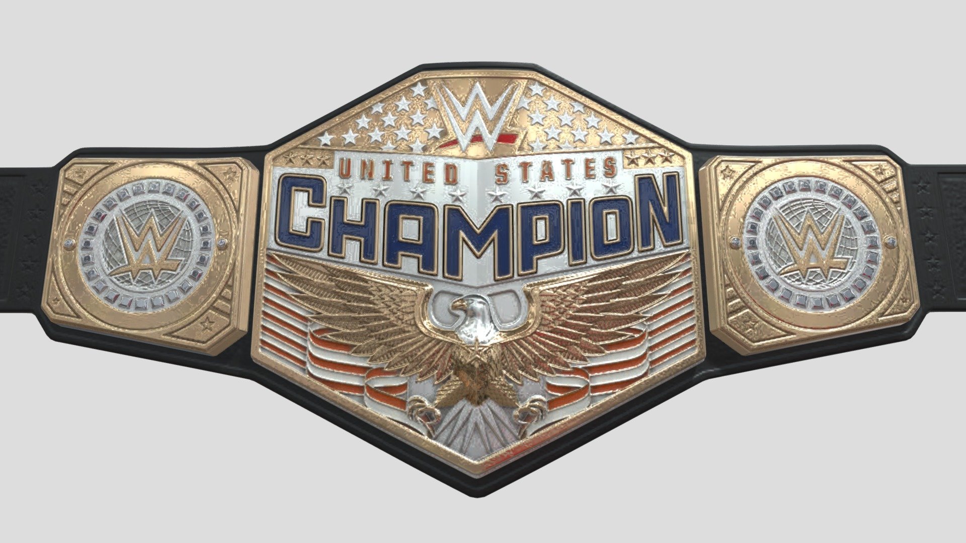 WWE - UNITED STATES CHAMPIONSHIP MODERN - Download Free 3D model by ...